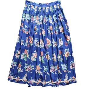 Vintage floral skirt by Herman Geist size 10